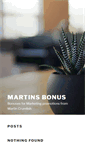 Mobile Screenshot of martinsbonus.com
